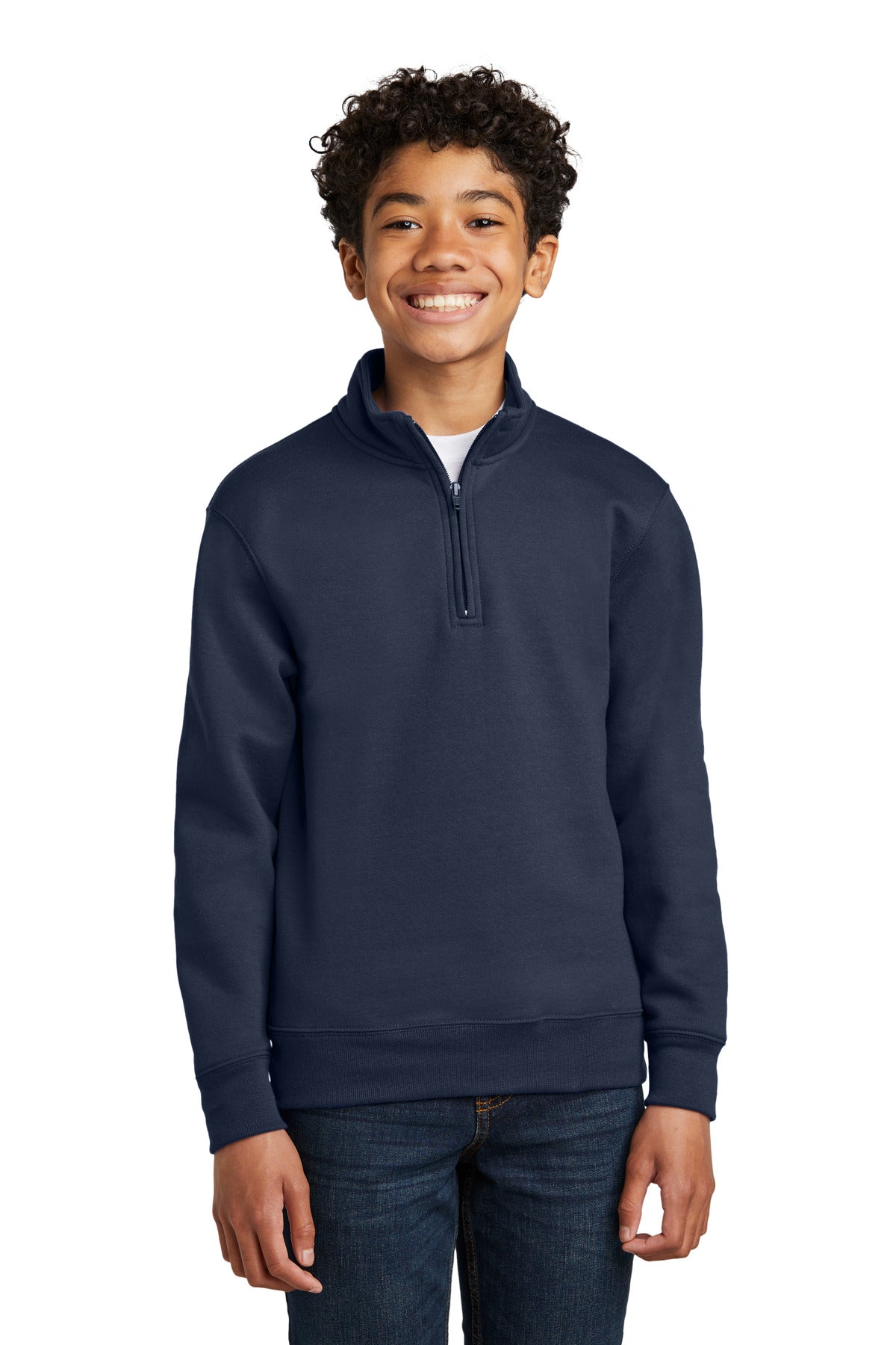 Youth Core Fleece 1/4-Zip Pullover Sweatshirt