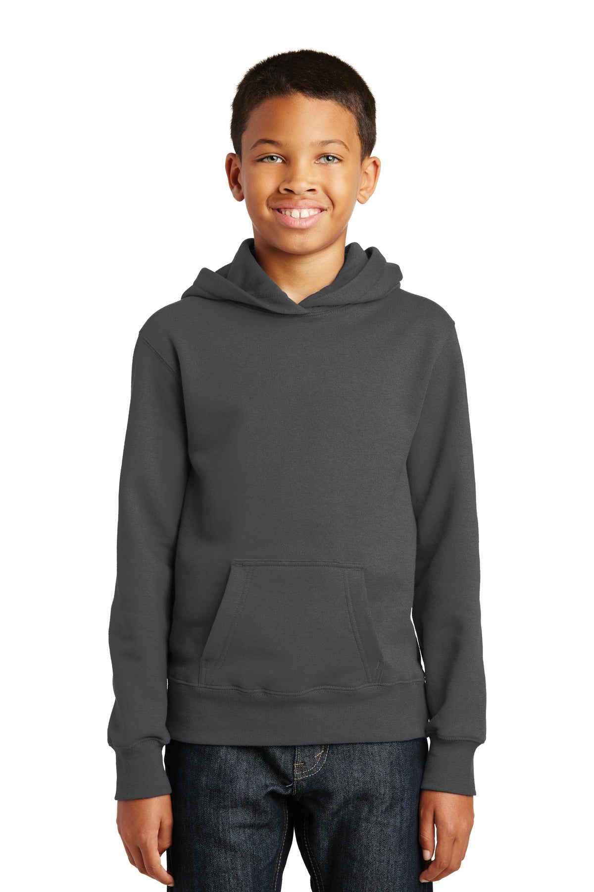 Youth Fan Favorite Fleece Pullover Hooded Sweatshirt