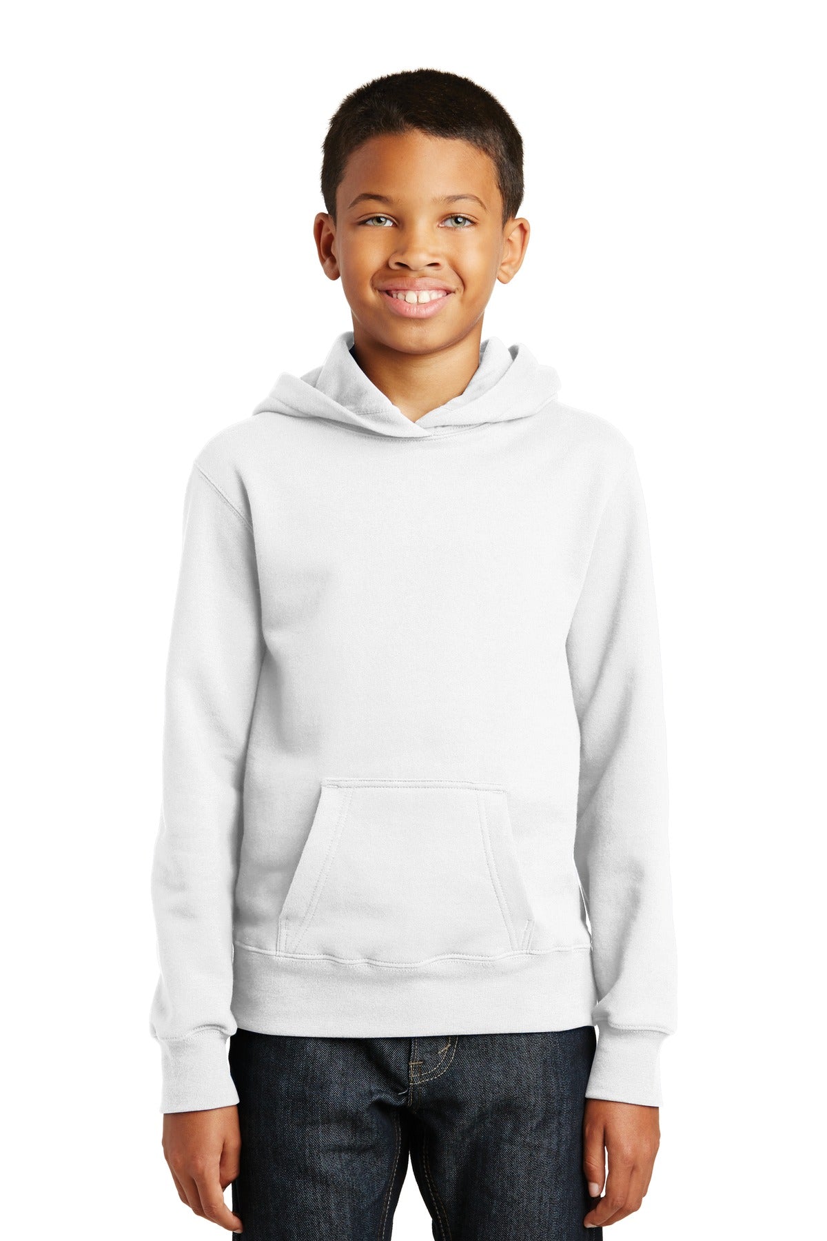 Youth Fan Favorite Fleece Pullover Hooded Sweatshirt