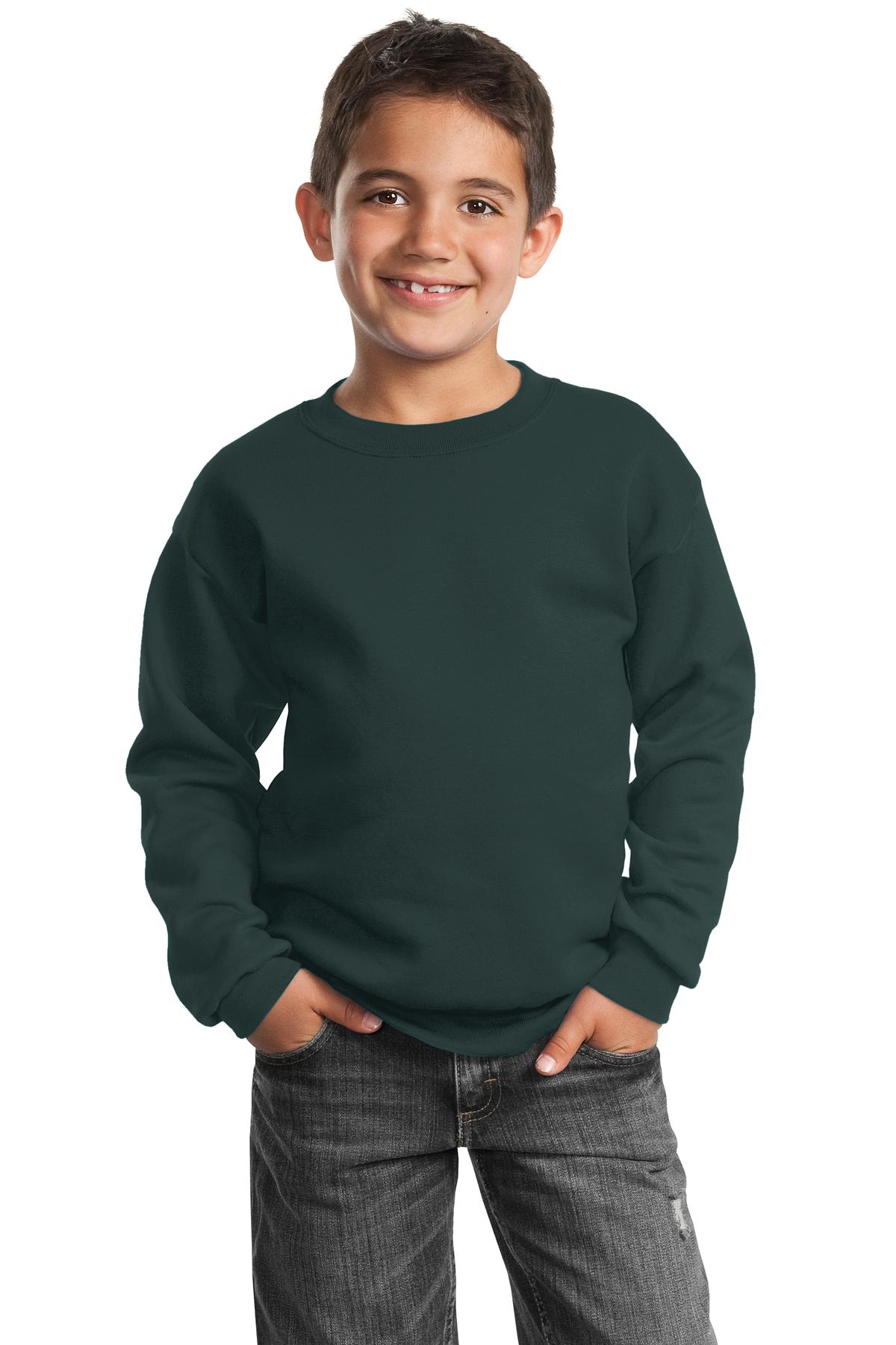 Youth Core Fleece Crewneck Sweatshirt