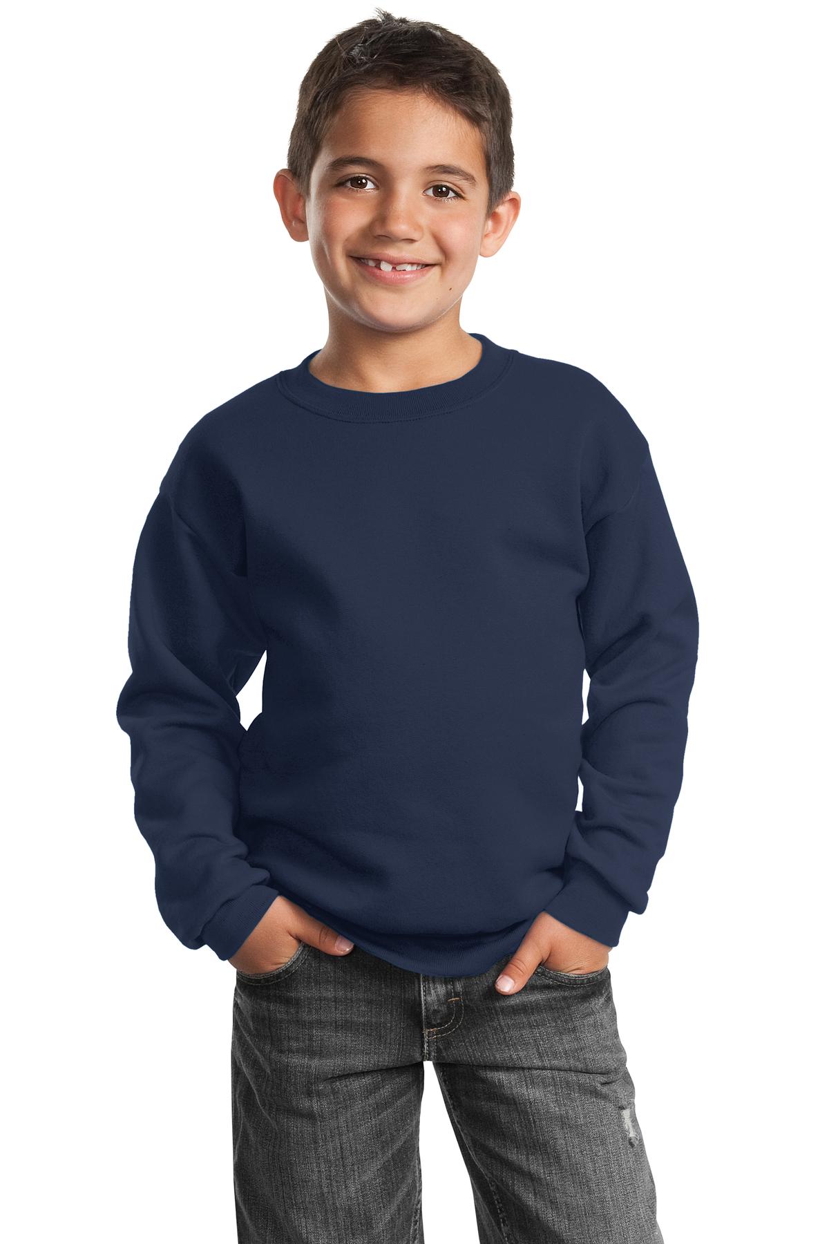 Youth Core Fleece Crewneck Sweatshirt