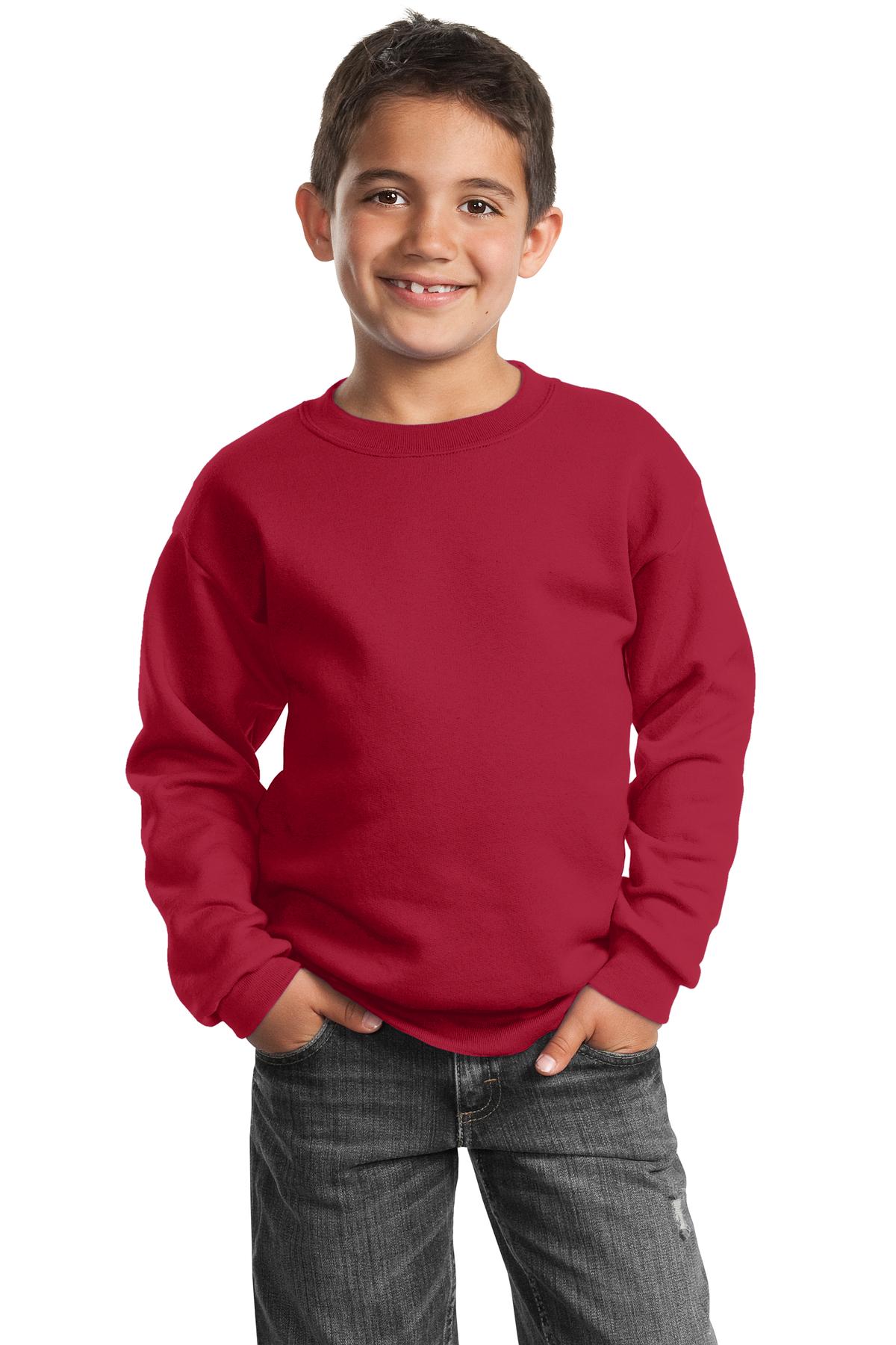 Youth Core Fleece Crewneck Sweatshirt