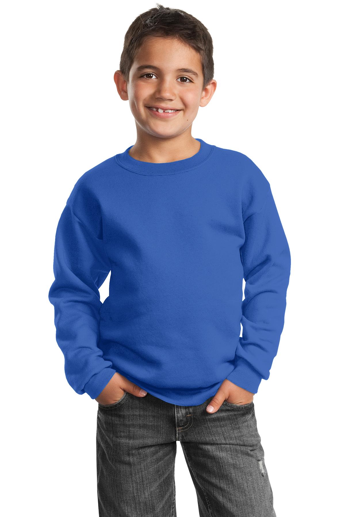 Youth Core Fleece Crewneck Sweatshirt