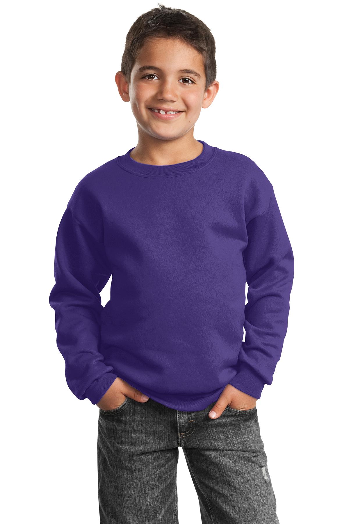 Youth Core Fleece Crewneck Sweatshirt