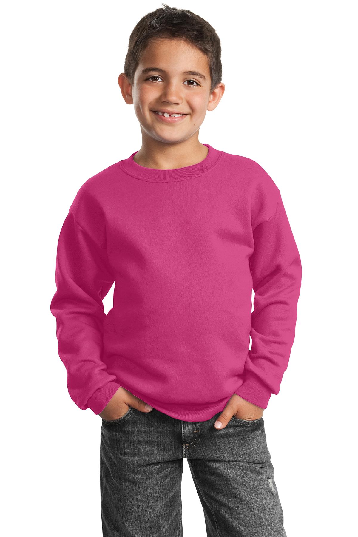 Youth Core Fleece Crewneck Sweatshirt