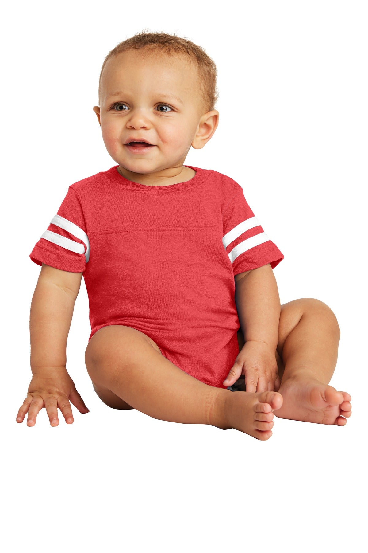Infant Football Fine Jersey Bodysuit