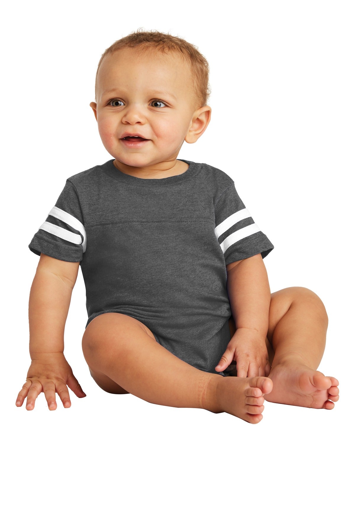 Infant Football Fine Jersey Bodysuit