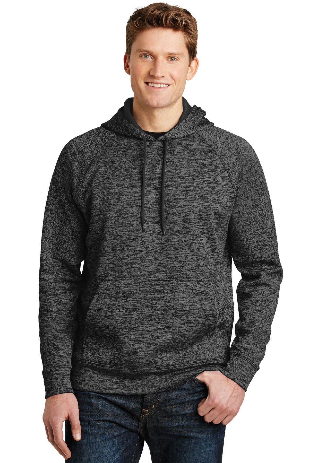 PosiCharge® Electric Heather Fleece Hooded Pullover