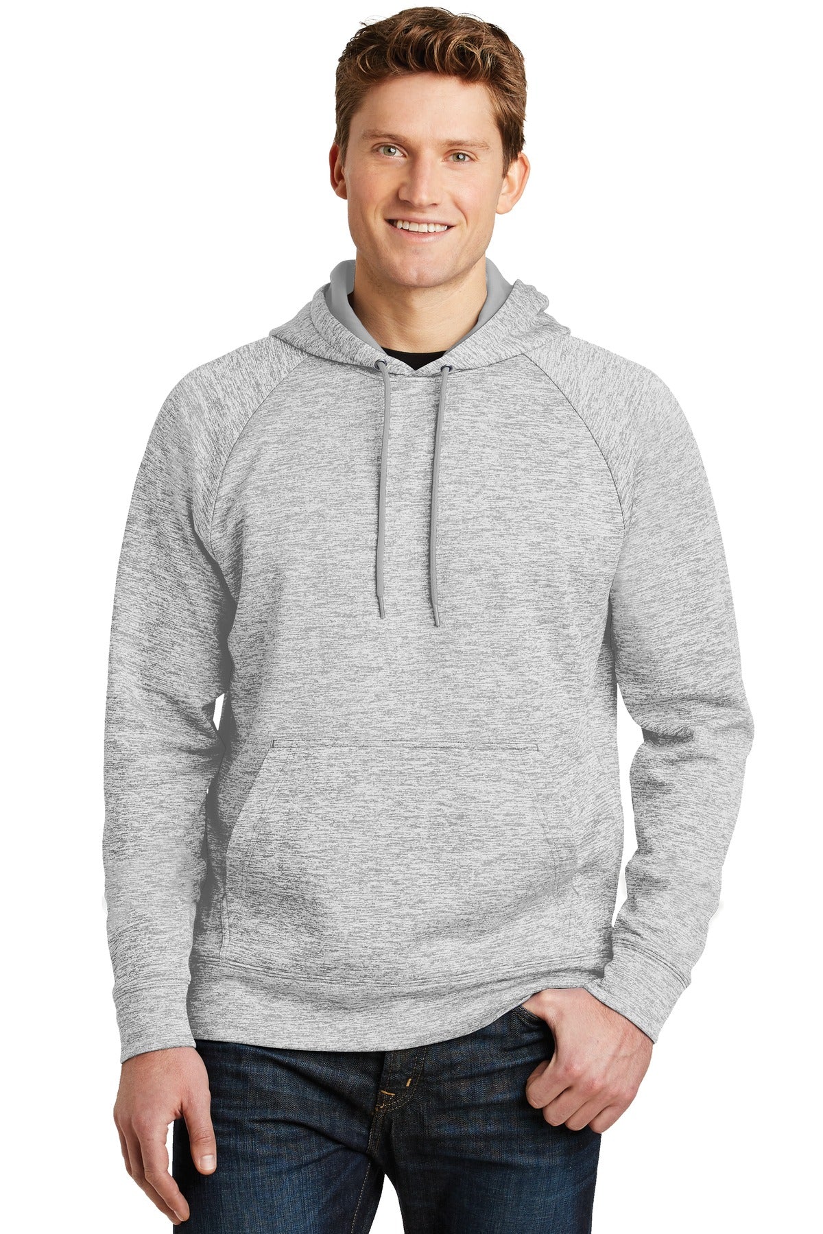 PosiCharge® Electric Heather Fleece Hooded Pullover