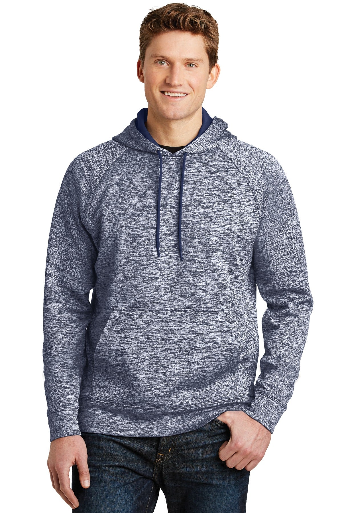 PosiCharge® Electric Heather Fleece Hooded Pullover