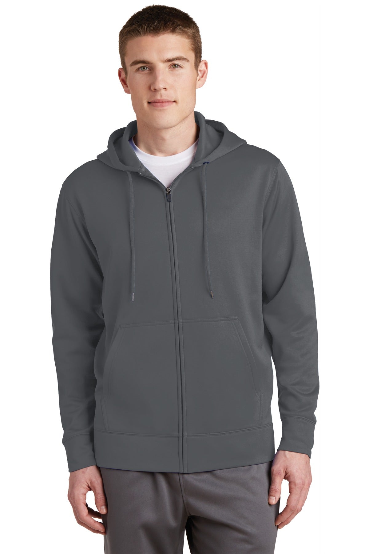 Sport-Wick® Fleece Full-Zip Hooded Jacket