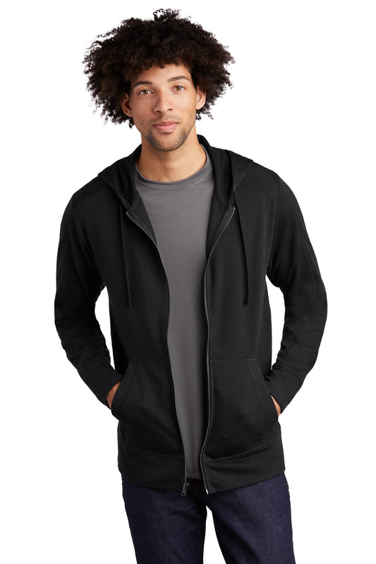 PosiCharge ® Tri-Blend Wicking Fleece Full-Zip Hooded Jacket