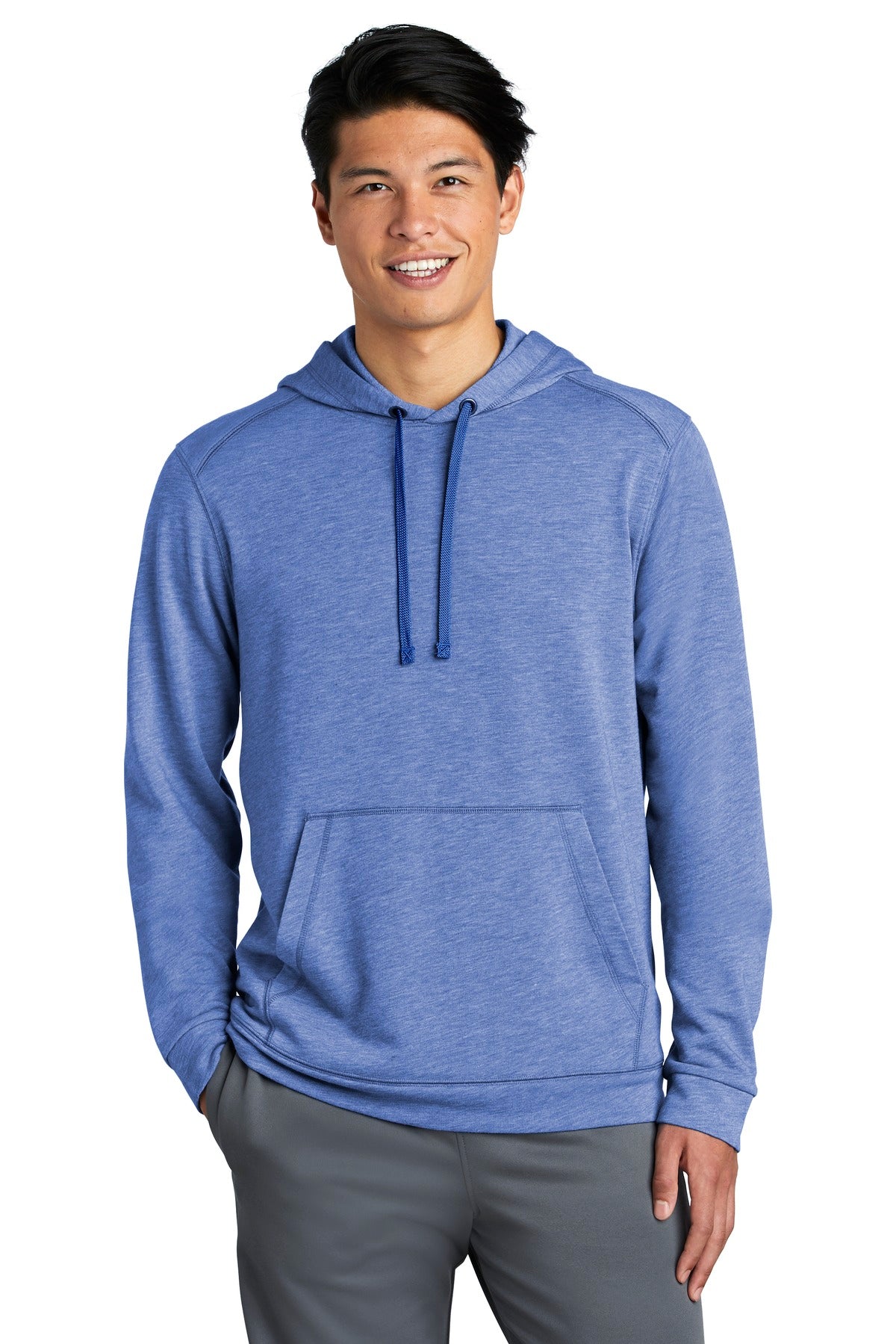 PosiCharge ® Tri-Blend Wicking Fleece Hooded Pullover