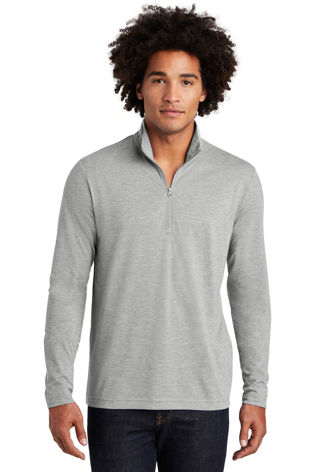 PosiCharge ® Tri-Blend Wicking 1/4-Zip Pullover