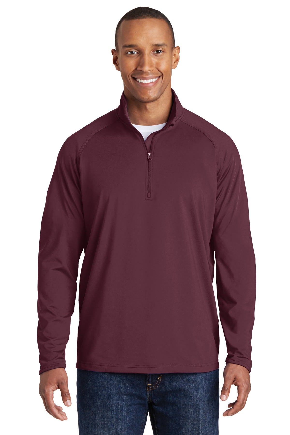 Sport-Wick® Stretch 1/4-Zip Pullover