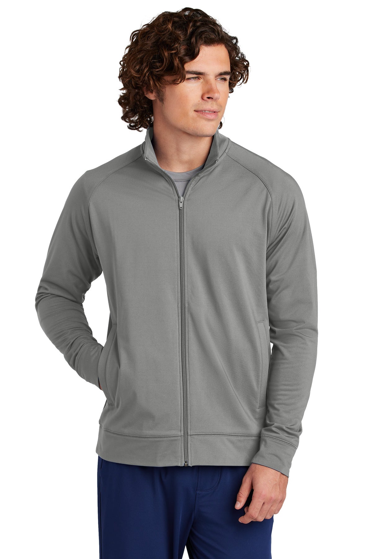 Sport-Wick® Stretch Full-Zip Cadet Jacket