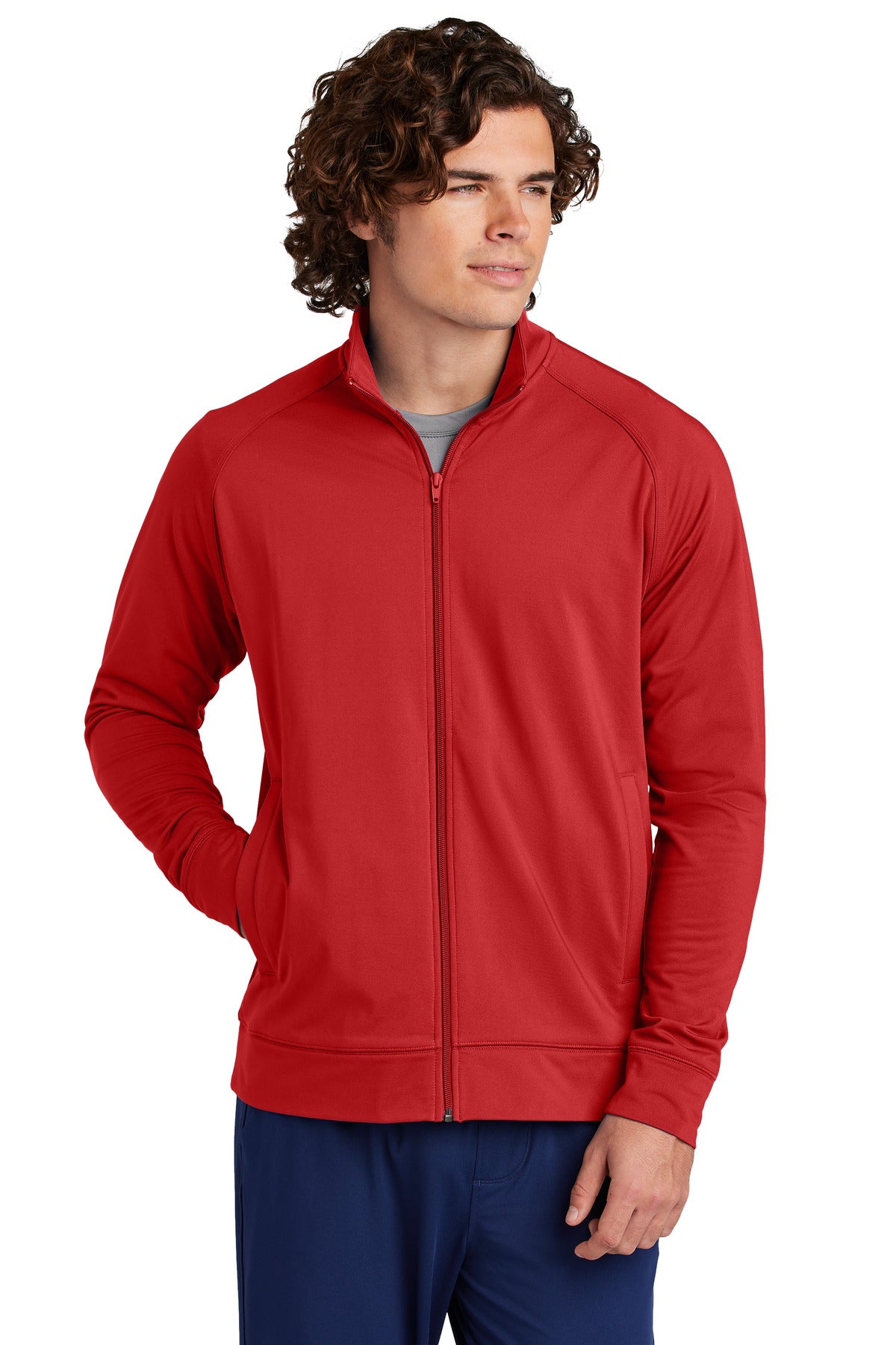 Sport-Wick® Stretch Full-Zip Cadet Jacket