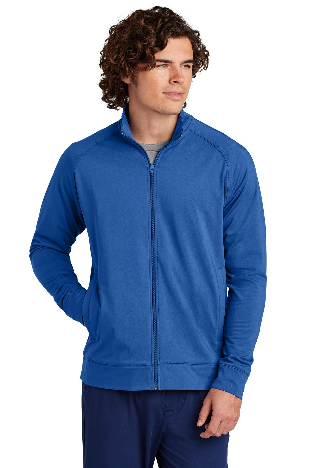 Sport-Wick® Stretch Full-Zip Cadet Jacket