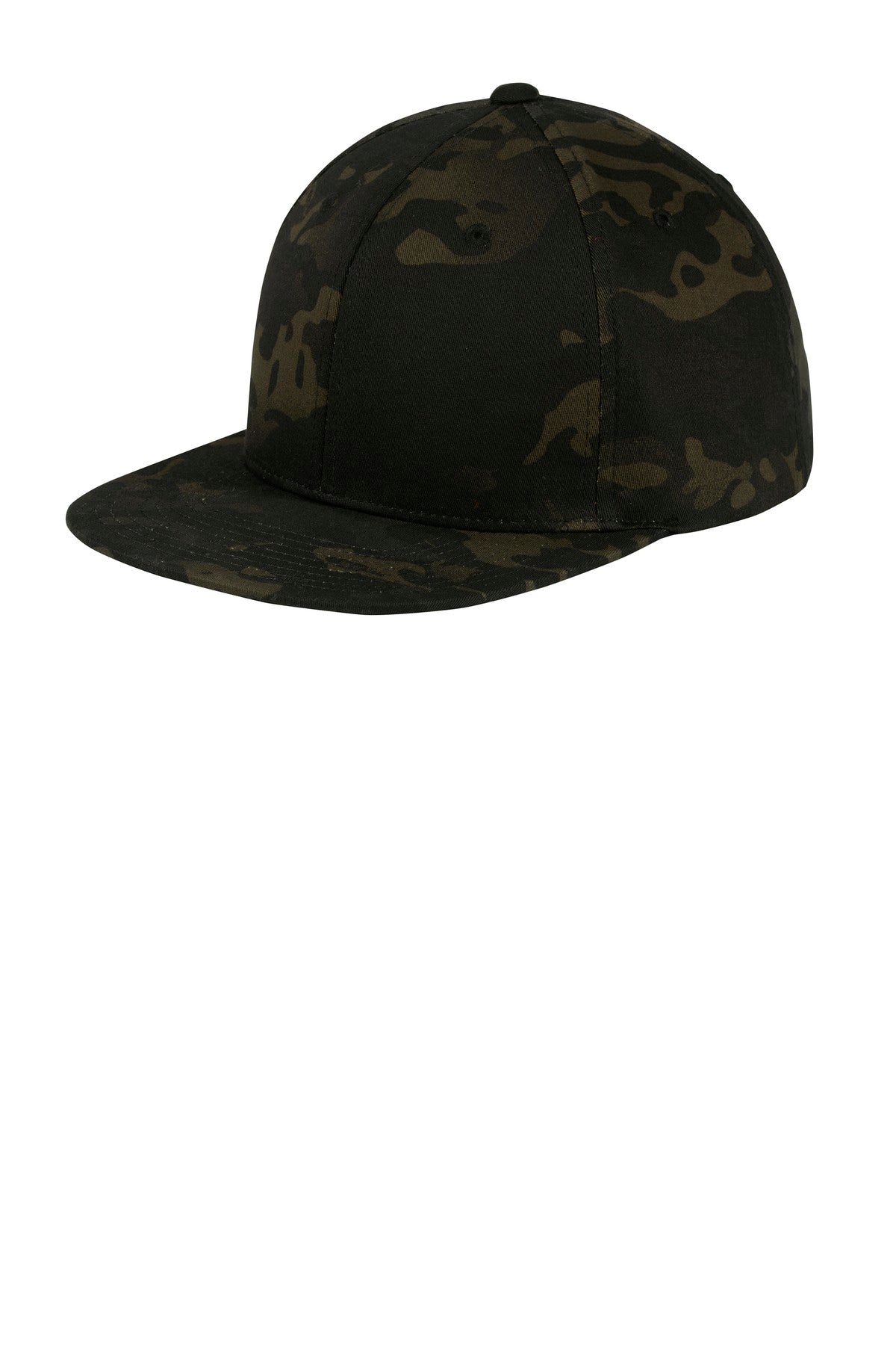 Yupoong® Flat Bill Snapback Cap
