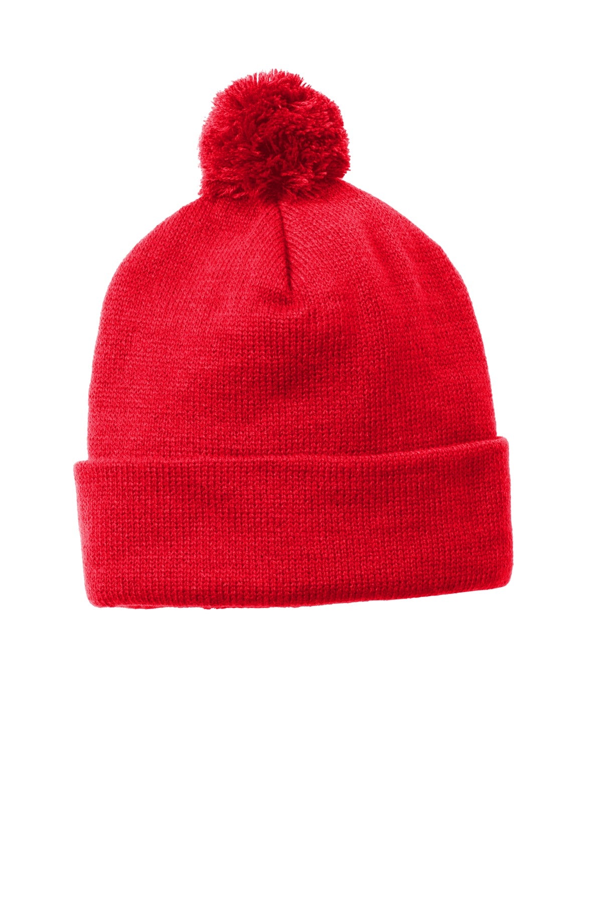 Solid Pom Beanie