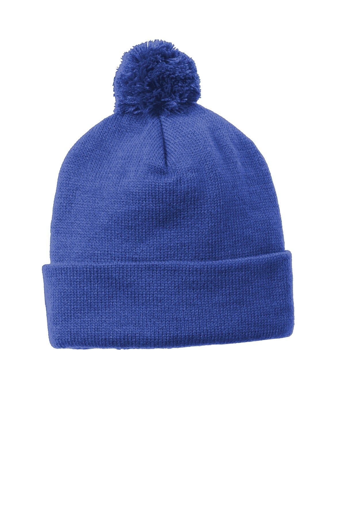 Solid Pom Beanie
