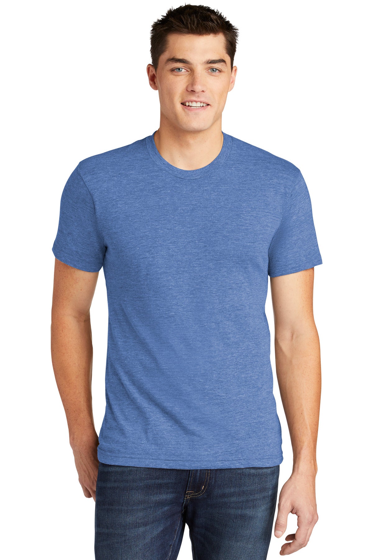 Tri-Blend Short Sleeve Track T-Shirt