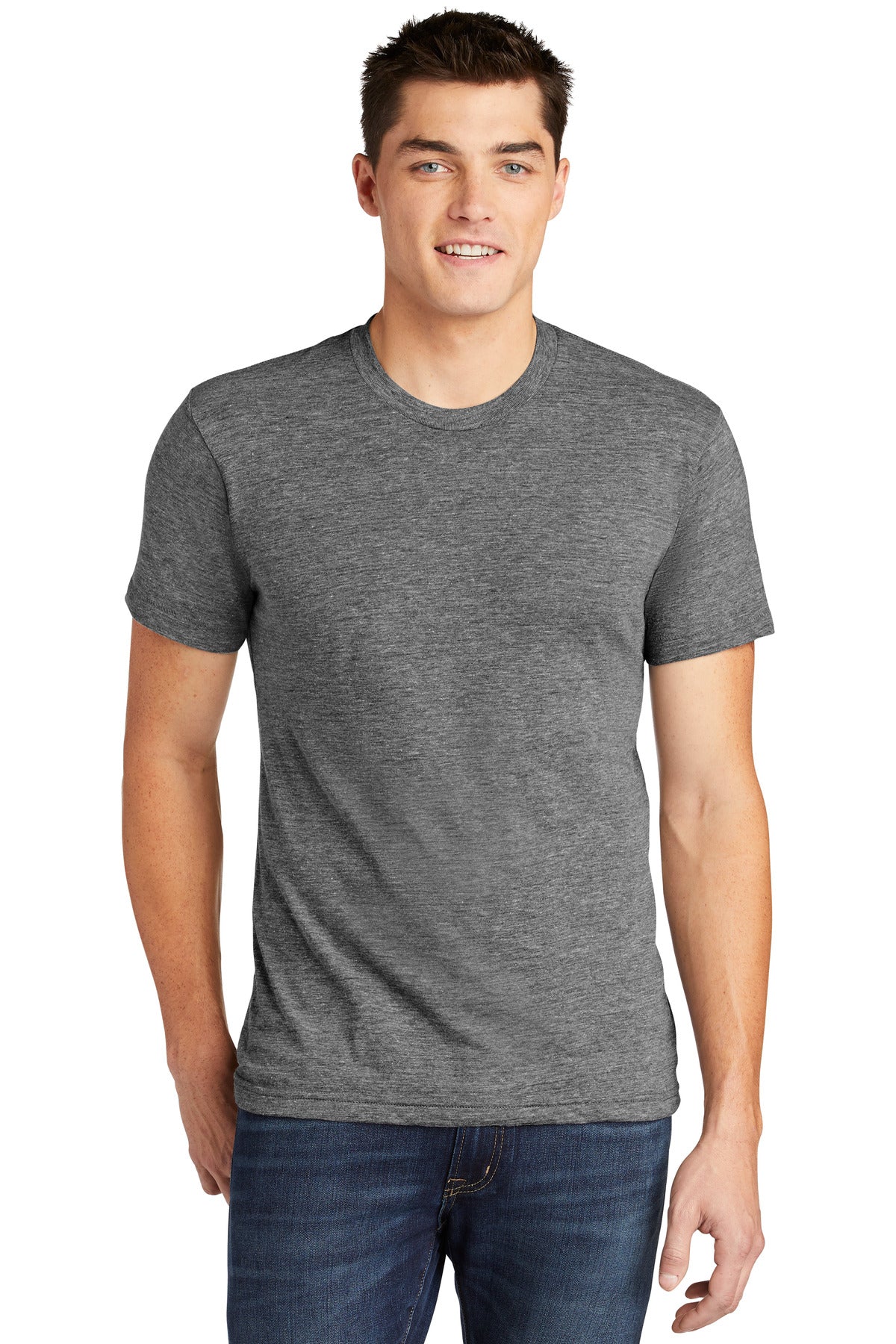 Tri-Blend Short Sleeve Track T-Shirt