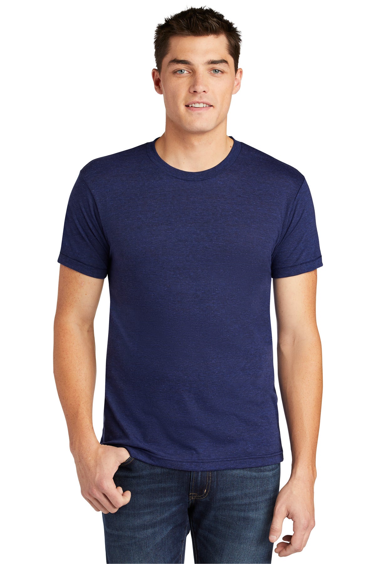 Tri-Blend Short Sleeve Track T-Shirt
