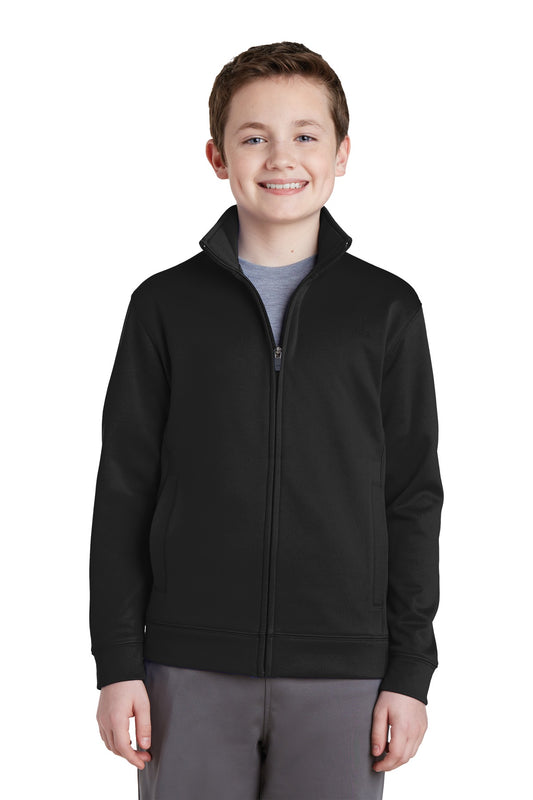Youth Sport-Wick® Fleece Full-Zip Jacket