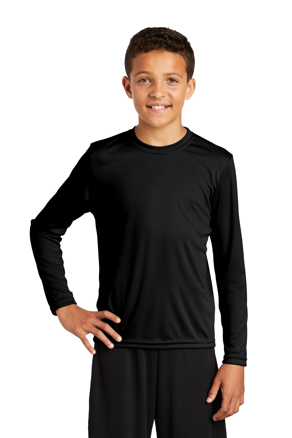 Youth Long Sleeve PosiCharge® Competitor Tee