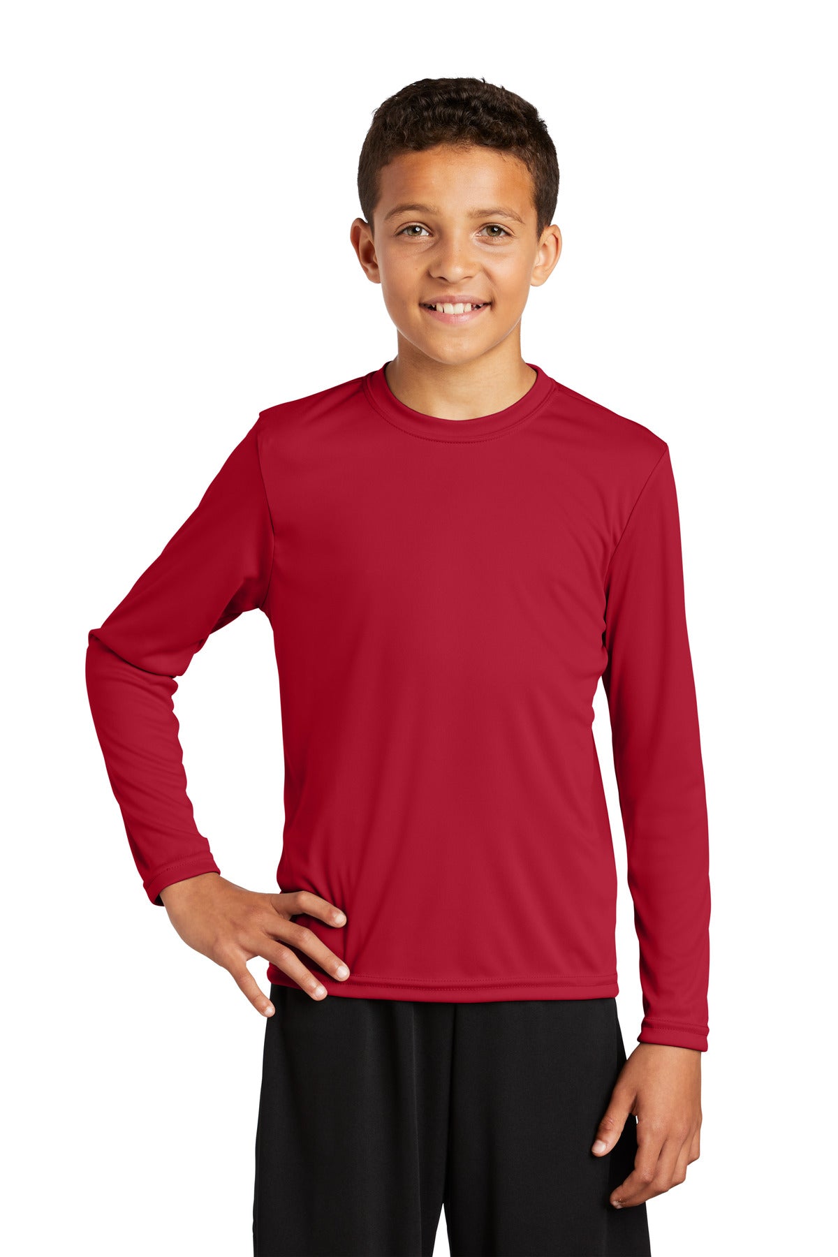 Youth Long Sleeve PosiCharge® Competitor Tee