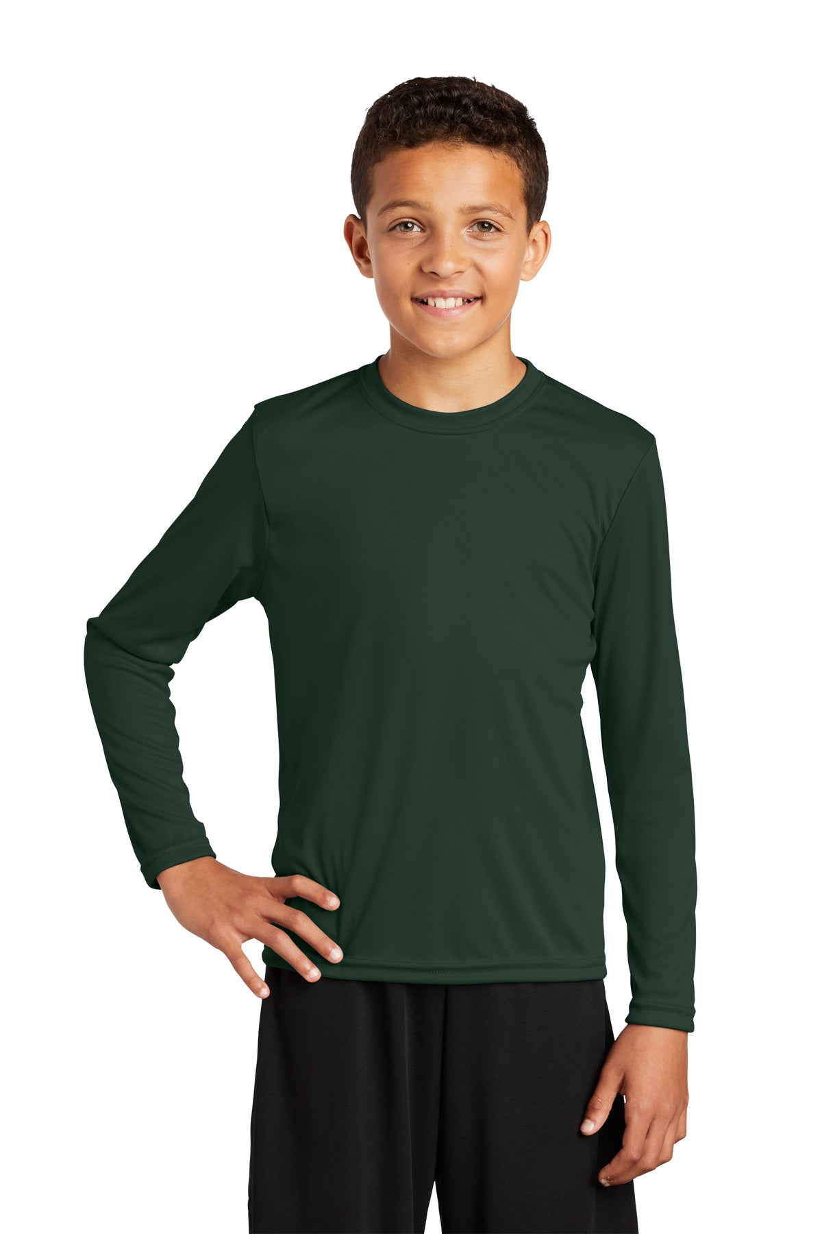 Youth Long Sleeve PosiCharge® Competitor Tee