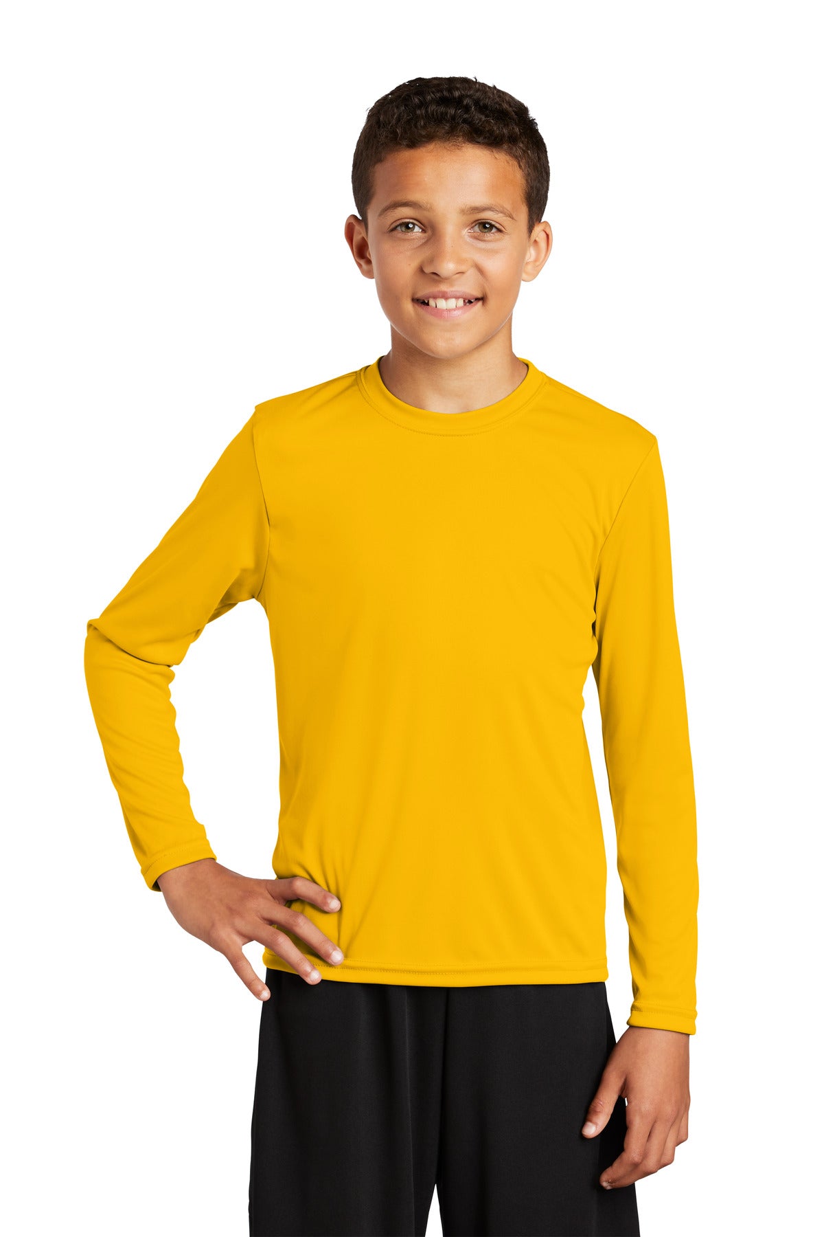 Youth Long Sleeve PosiCharge® Competitor Tee