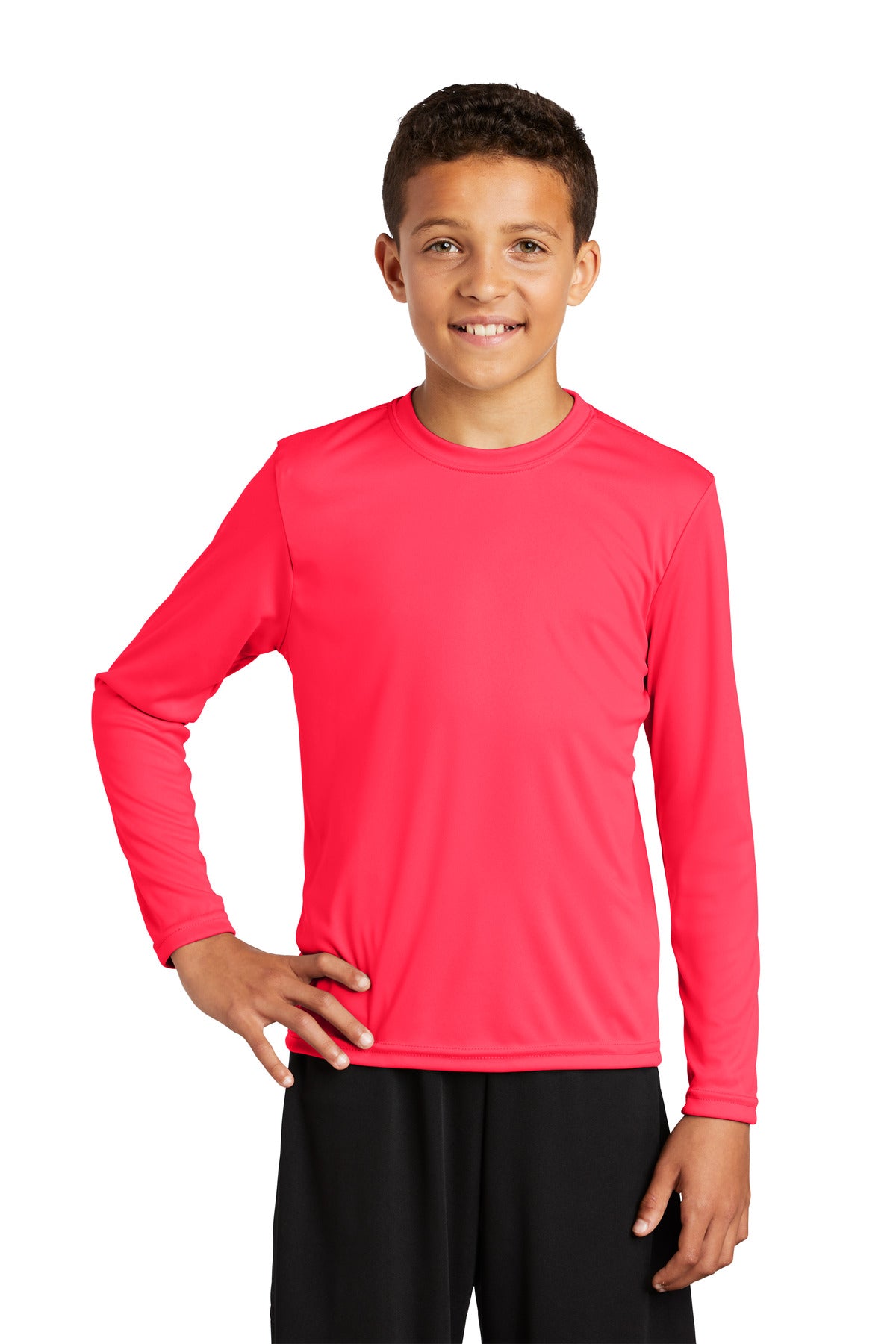 Youth Long Sleeve PosiCharge® Competitor Tee