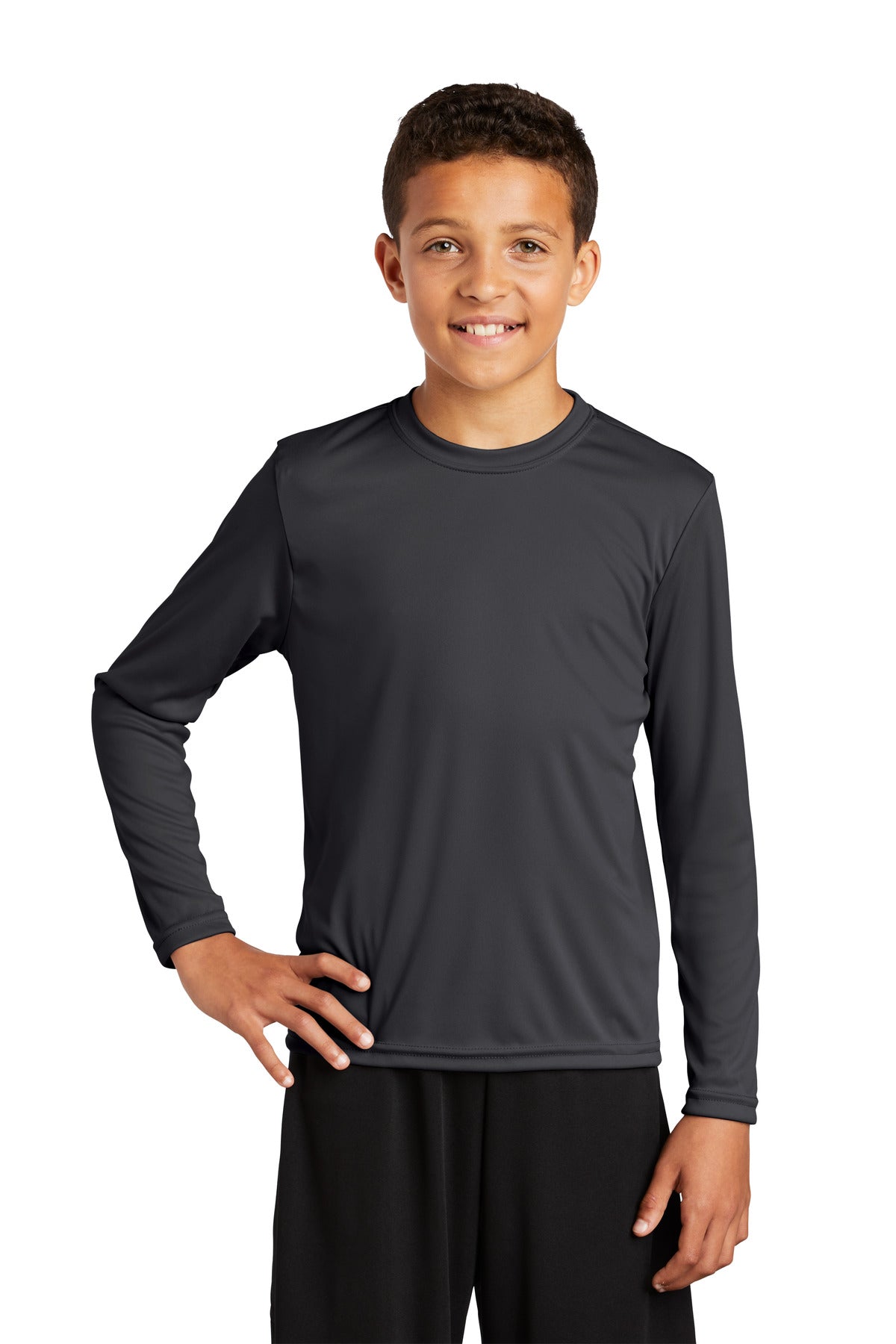 Youth Long Sleeve PosiCharge® Competitor Tee