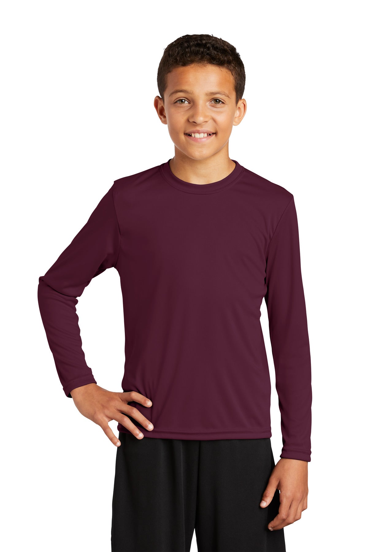 Youth Long Sleeve PosiCharge® Competitor Tee