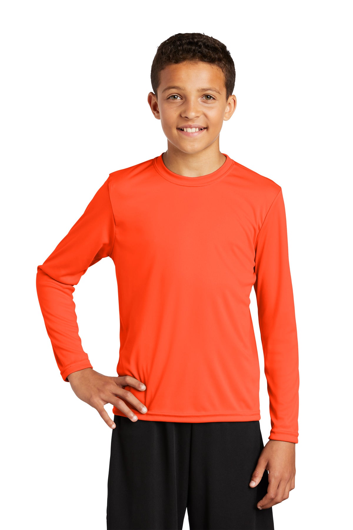 Youth Long Sleeve PosiCharge® Competitor Tee