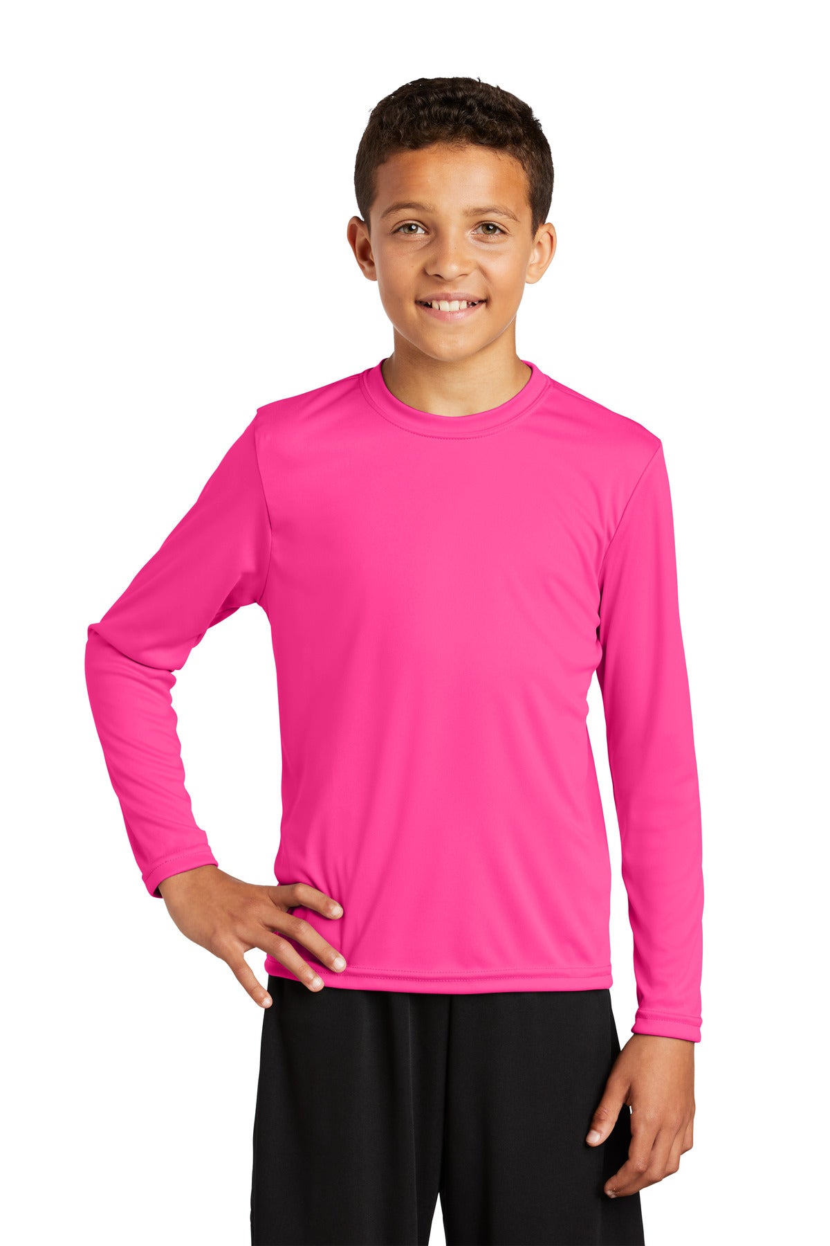 Youth Long Sleeve PosiCharge® Competitor Tee