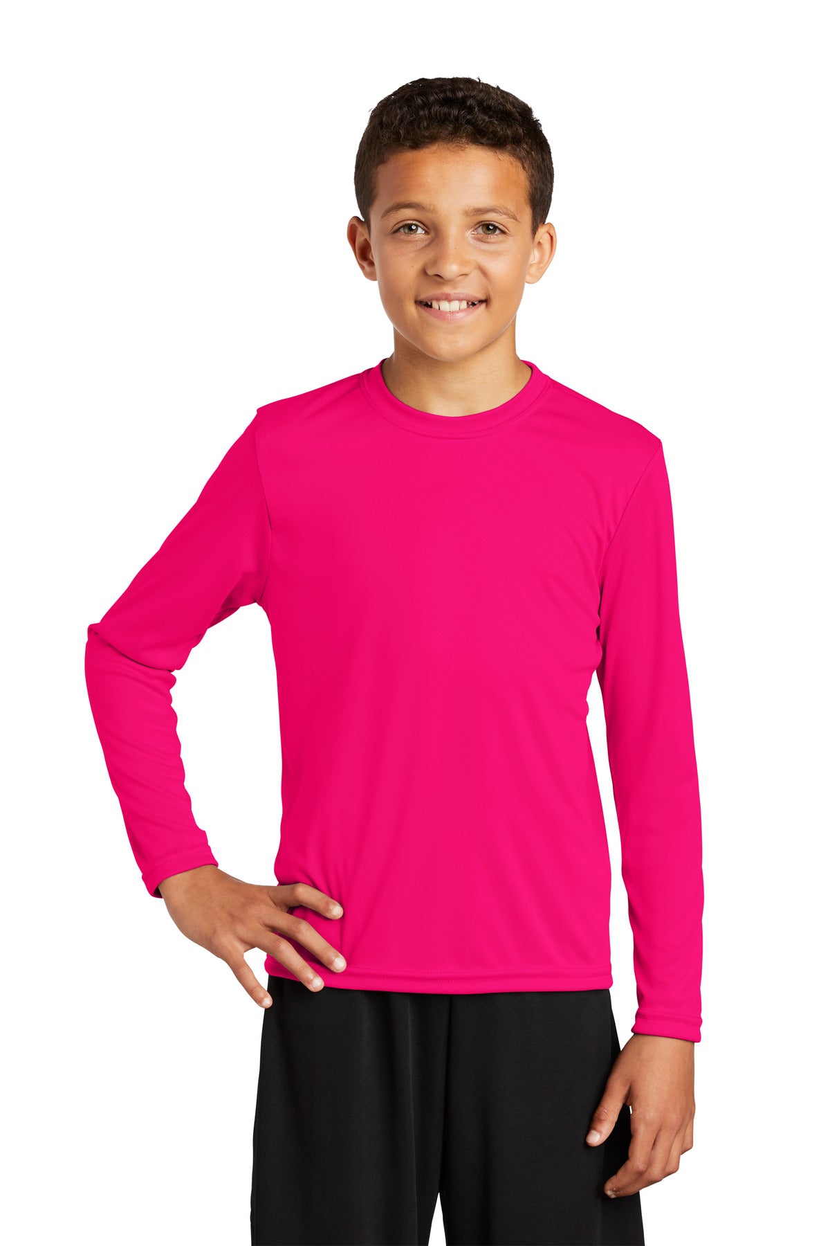 Youth Long Sleeve PosiCharge® Competitor Tee