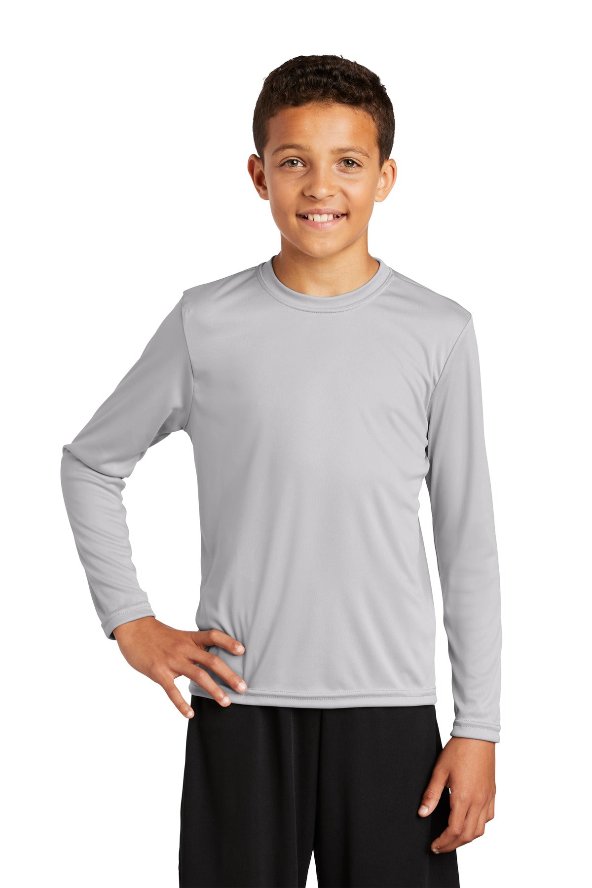 Youth Long Sleeve PosiCharge® Competitor Tee