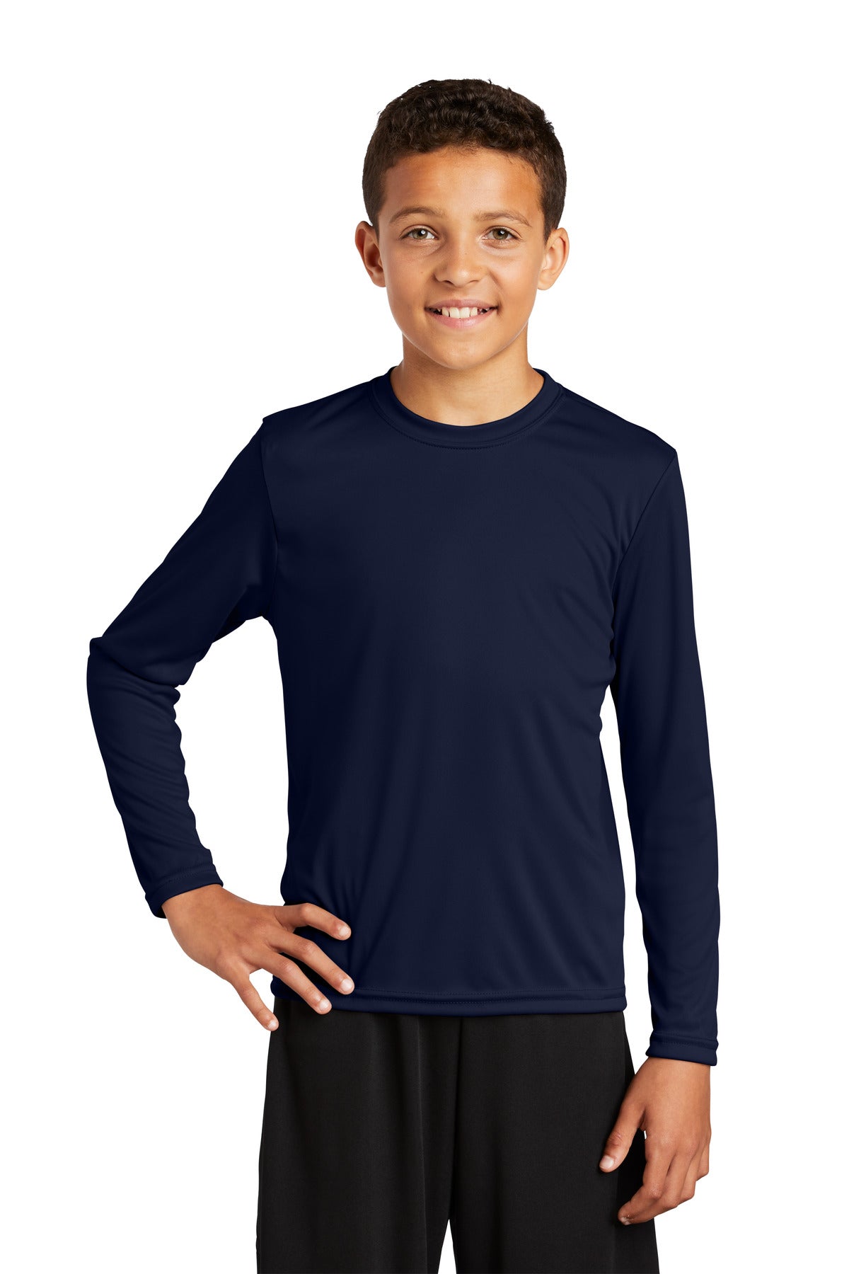 Youth Long Sleeve PosiCharge® Competitor Tee