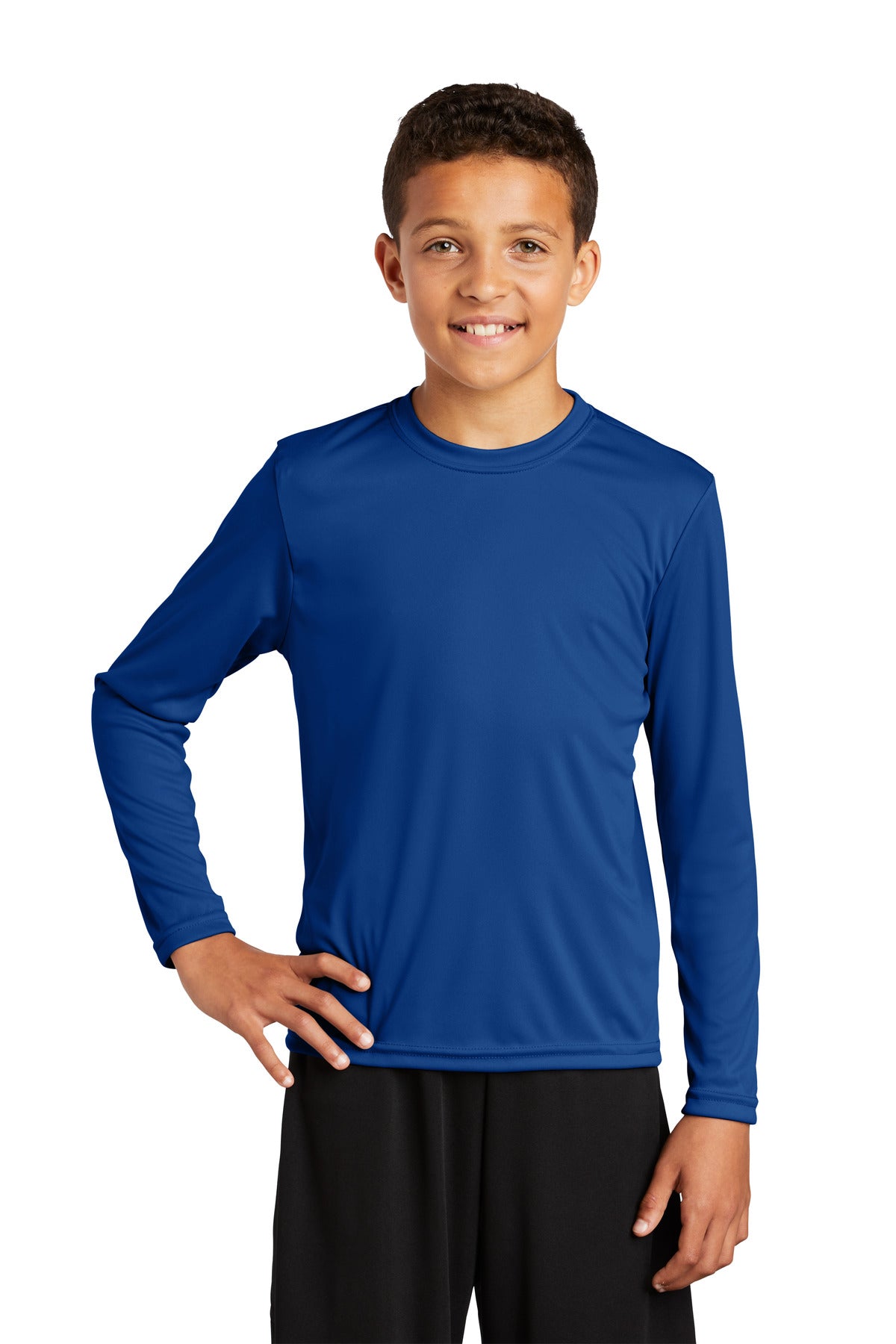Youth Long Sleeve PosiCharge® Competitor Tee