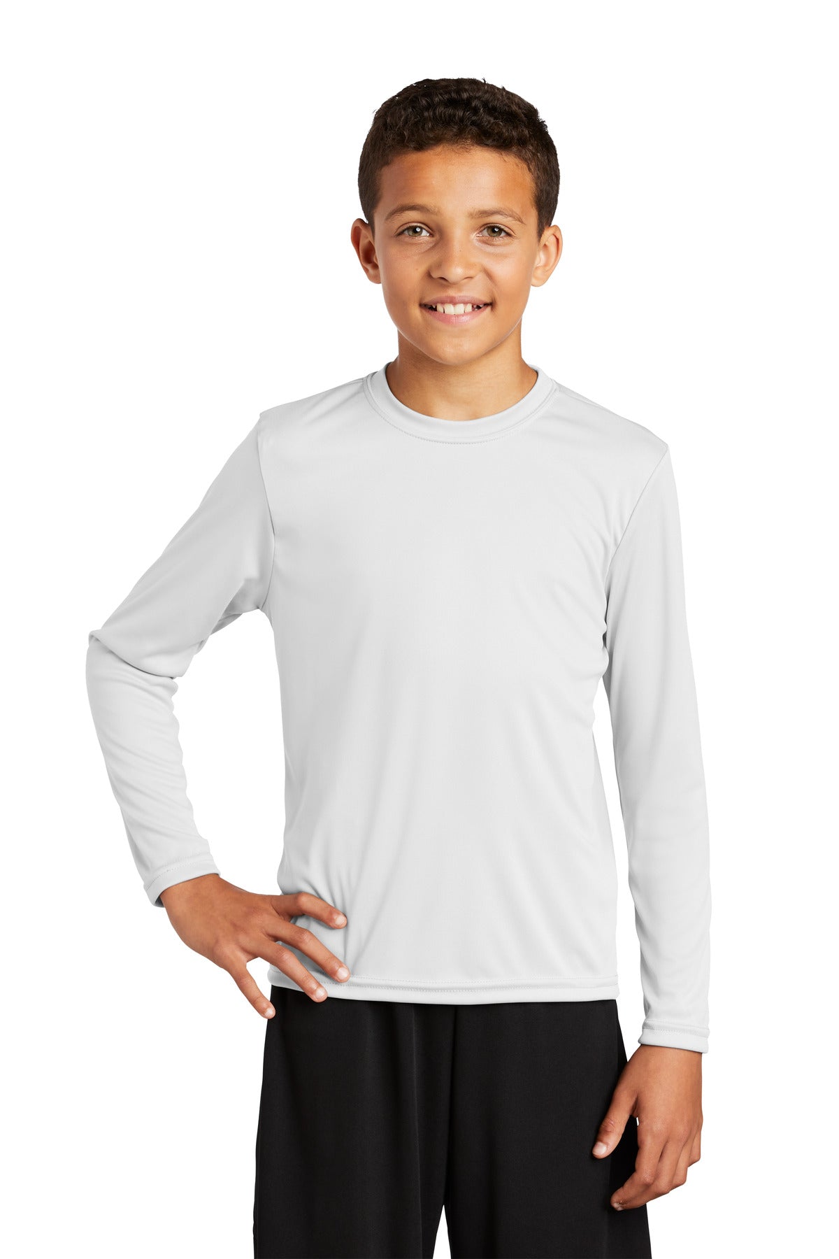 Youth Long Sleeve PosiCharge® Competitor Tee