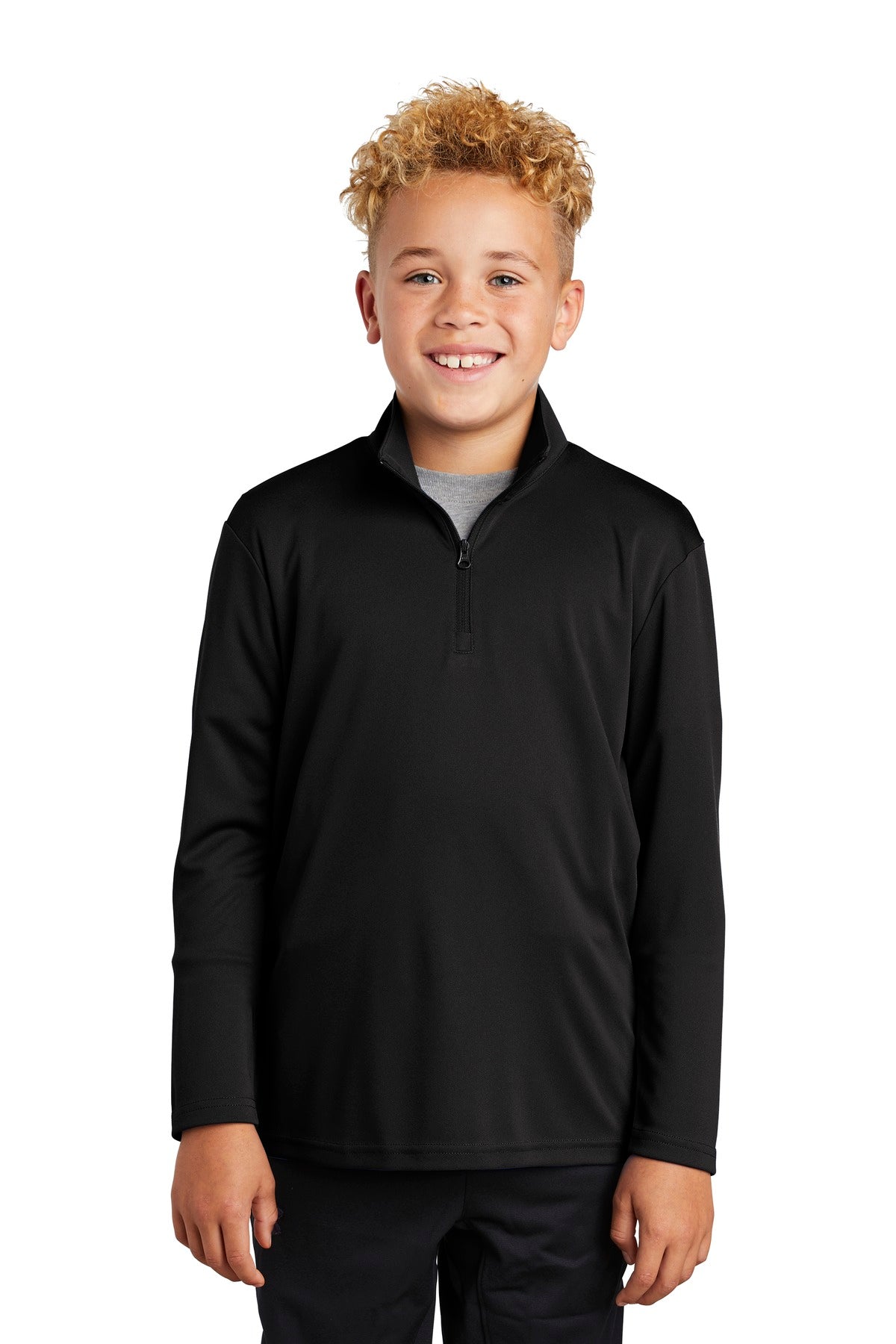Youth PosiCharge ® Competitor  1/4-Zip Pullover
