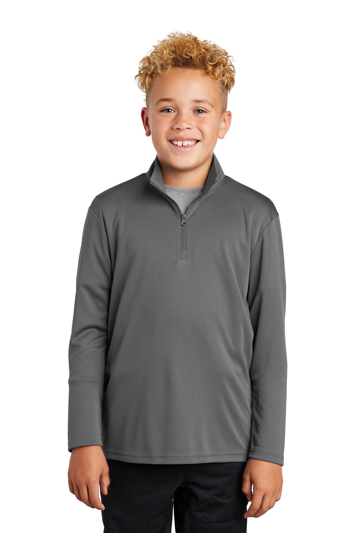 Youth PosiCharge ® Competitor  1/4-Zip Pullover