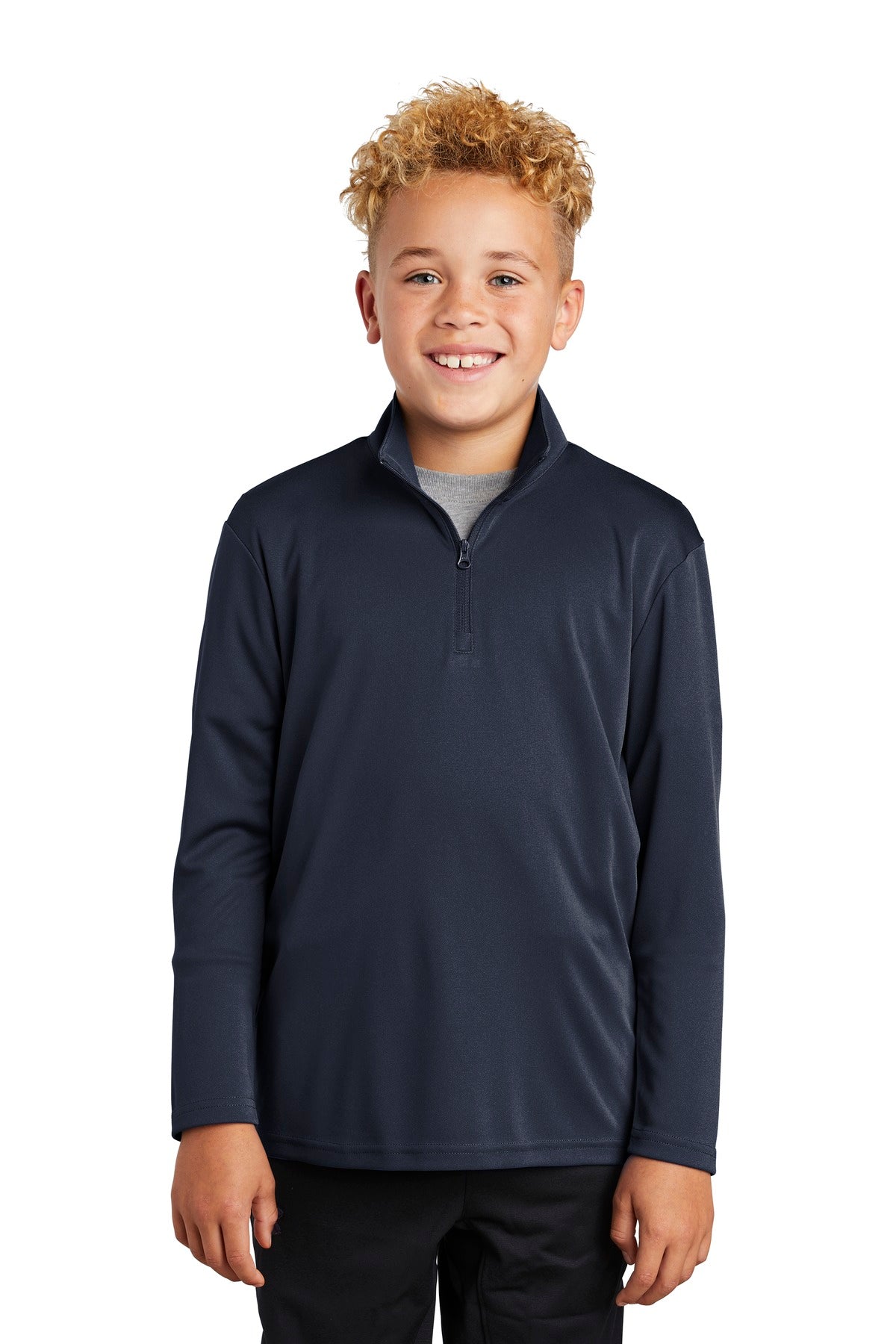 Youth PosiCharge ® Competitor  1/4-Zip Pullover