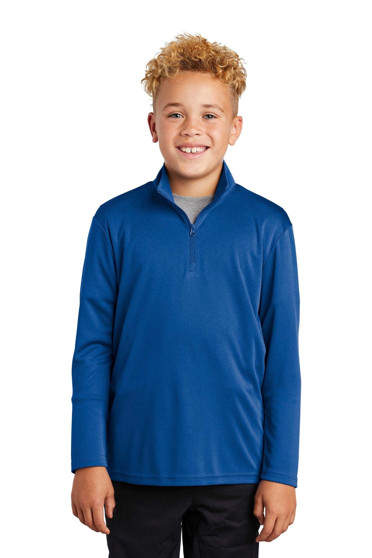 Youth PosiCharge ® Competitor  1/4-Zip Pullover