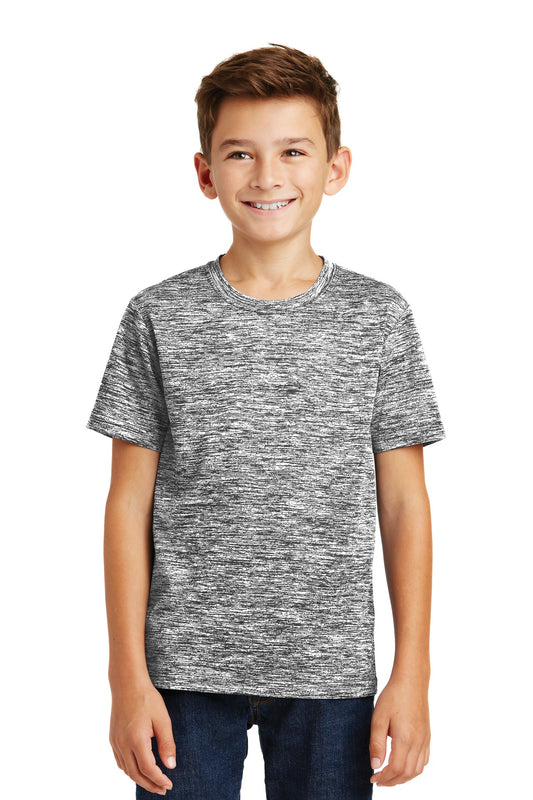 Youth PosiCharge® Electric Heather Tee