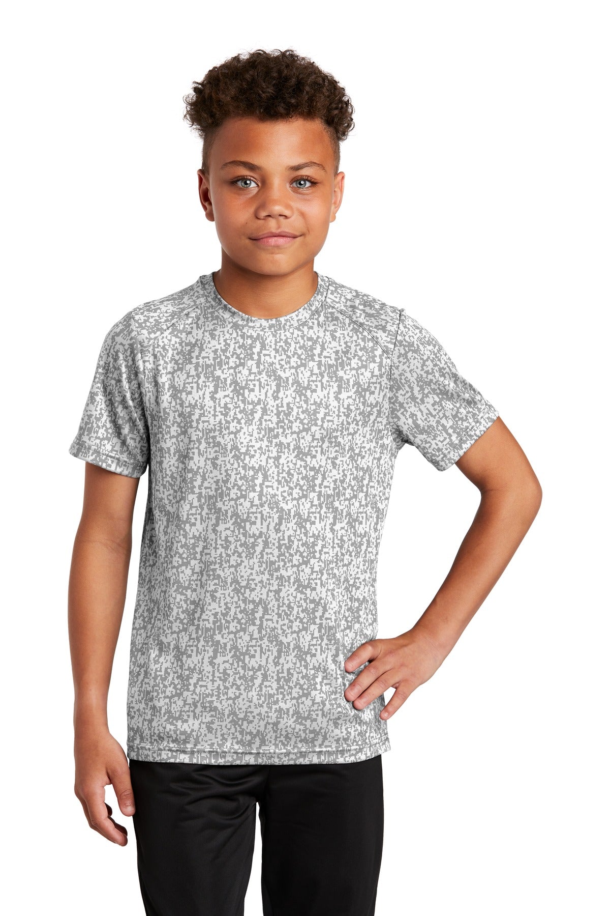 Youth Digi Camo Tee