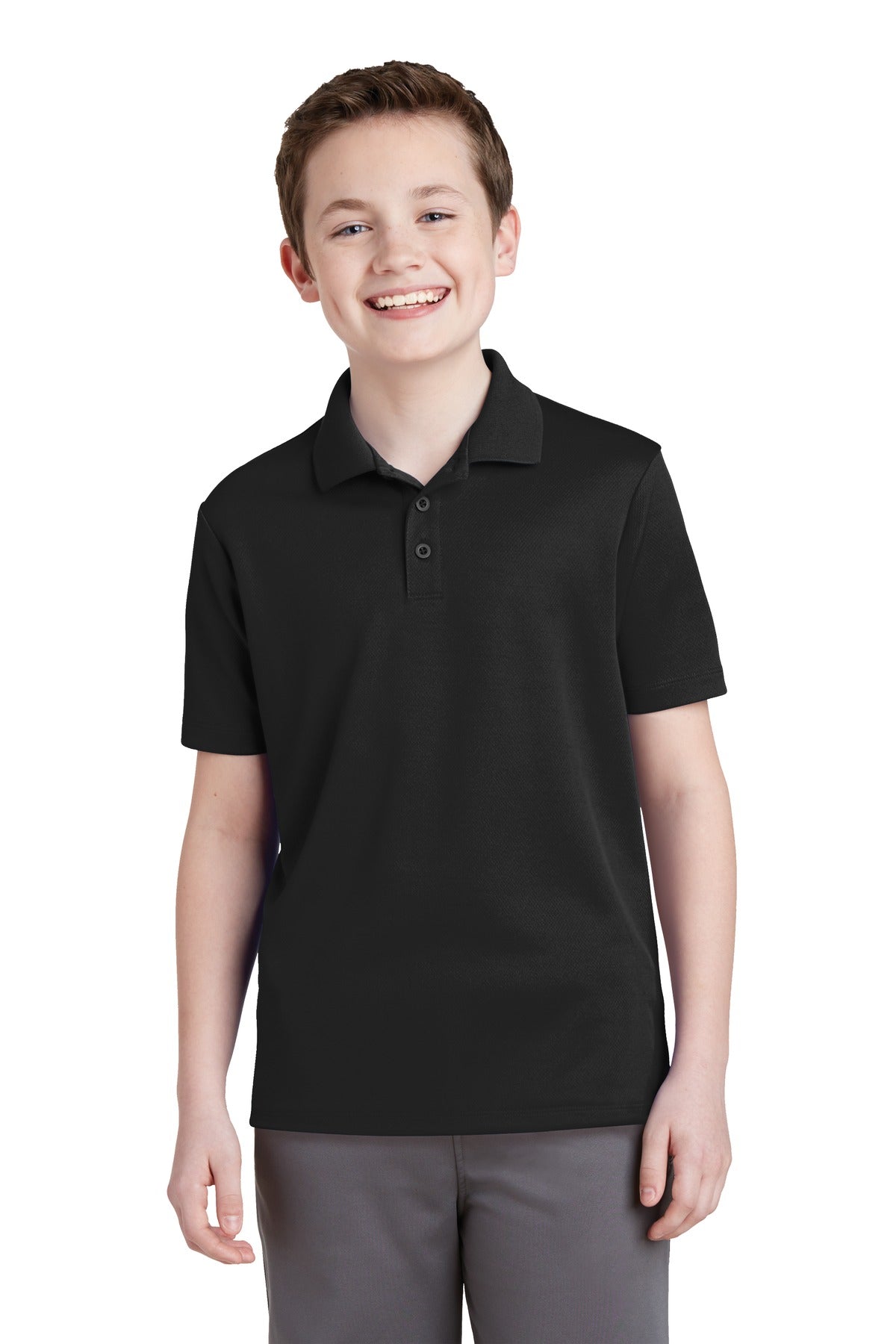 Youth PosiCharge® RacerMesh® Polo
